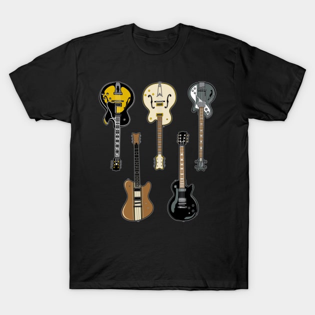 Guitar Player T-Shirt by RadStar